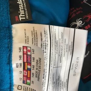Spyder ski pants